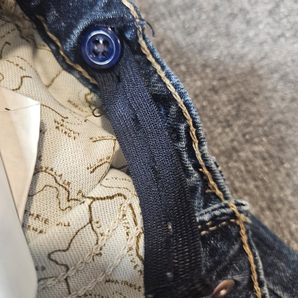 Ariat Boys Denim Jeans Size 7 Slim Western Adjustable Waist - Picture 5 of 7
